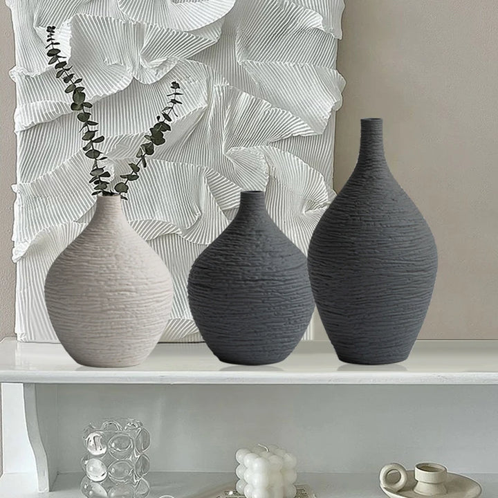 Simple Ceramic Vase Decoration for Home Nordic Luxury