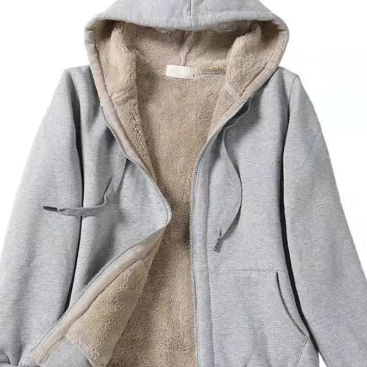 Hoodies Women Zipper Sweatshirts High Quality Casual Fashion Streewear