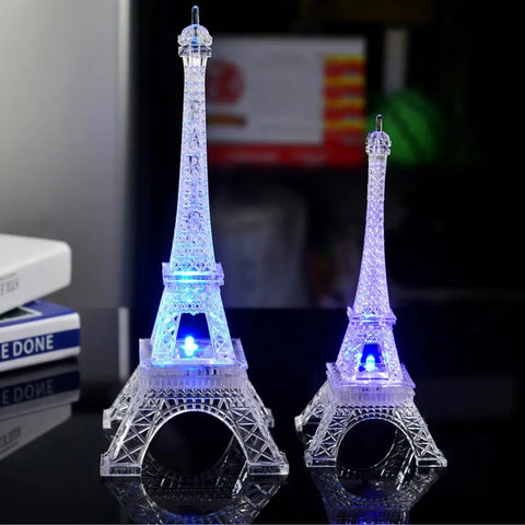 Tower Figurines World Building Romantic Paris Eiffel.